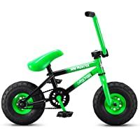 Bicicleta para niños- Rocker BMX Mini BMX iROK con diseño Mini monster green RKR- de color verde